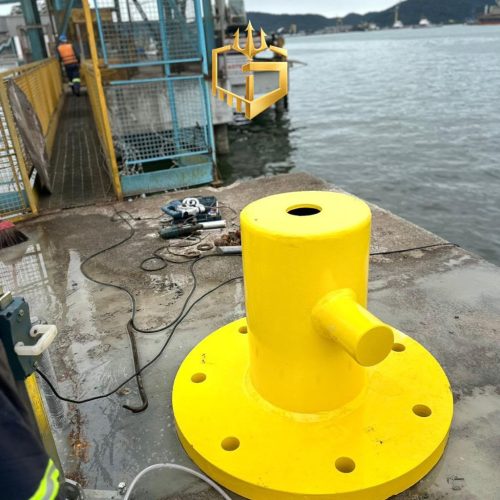 Manutenção em cabeços e ganchos de atracação_6